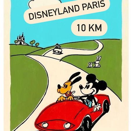 Cocon Familial Proche Disneyland Paris Quincy-Voisins Екстер'єр фото